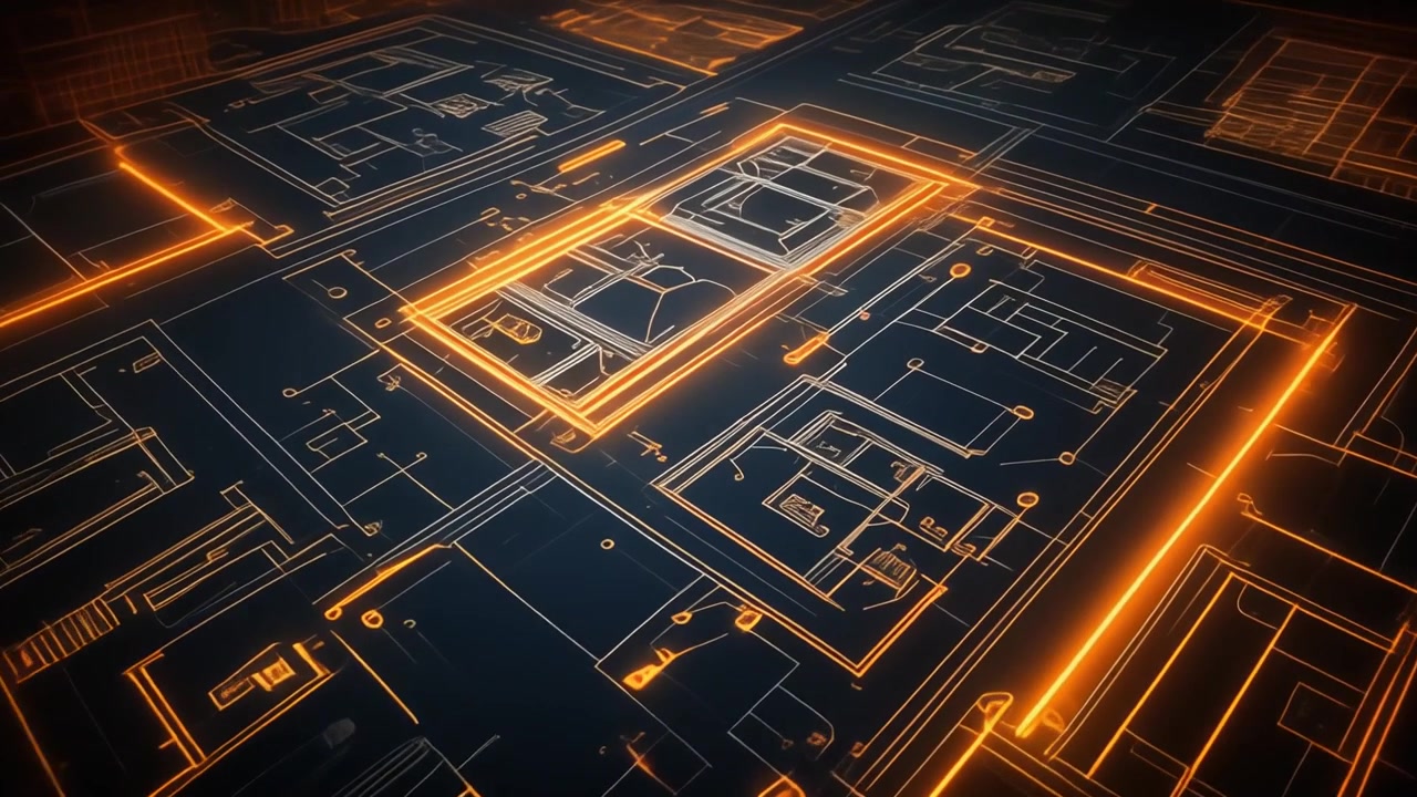 Cetak Biru Arsitektur Digital untuk Denah Lantai Modern