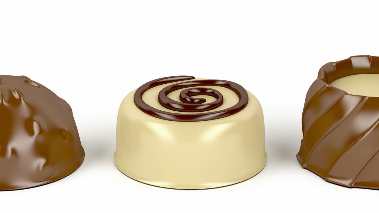 caramelos de chocolate