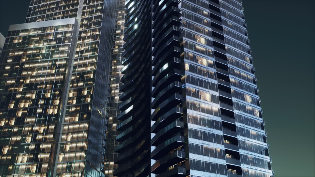 la ciudad de nueva york por la noche