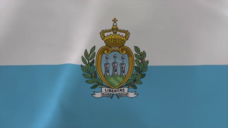 san marino waving flag animation 4k moving wallpaper background