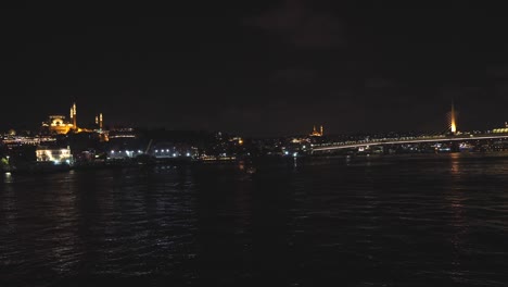 istanbul night. pov video of the night in istanbul