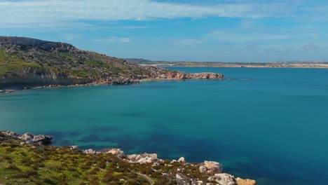 beach on malta island