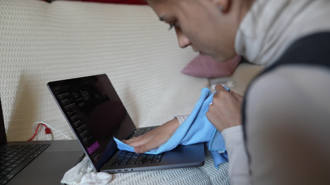 limpieza de portátiles para adolescentes