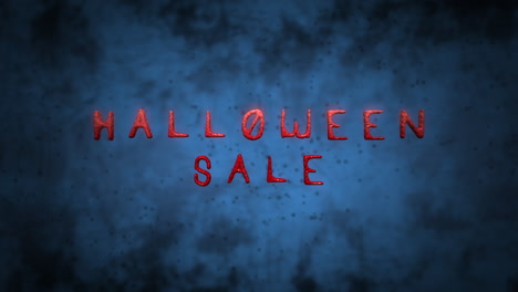 Halloween-Sale-with-fog-on-blue-dark-space
