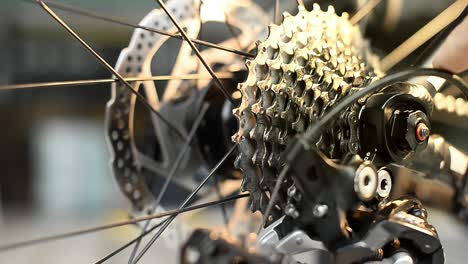 bicycle part, dirty cassette chain derailieur