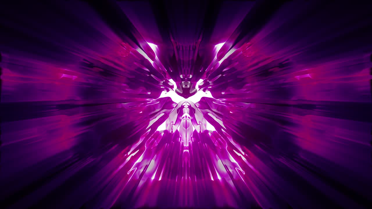 Abstract Magenta Rorschach Loop Background