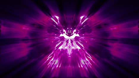 fondo abstracto de bucle de rorschach de color magenta