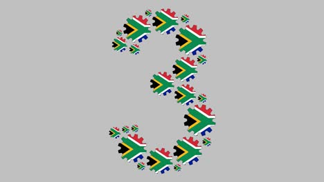 sudáfrica número tres