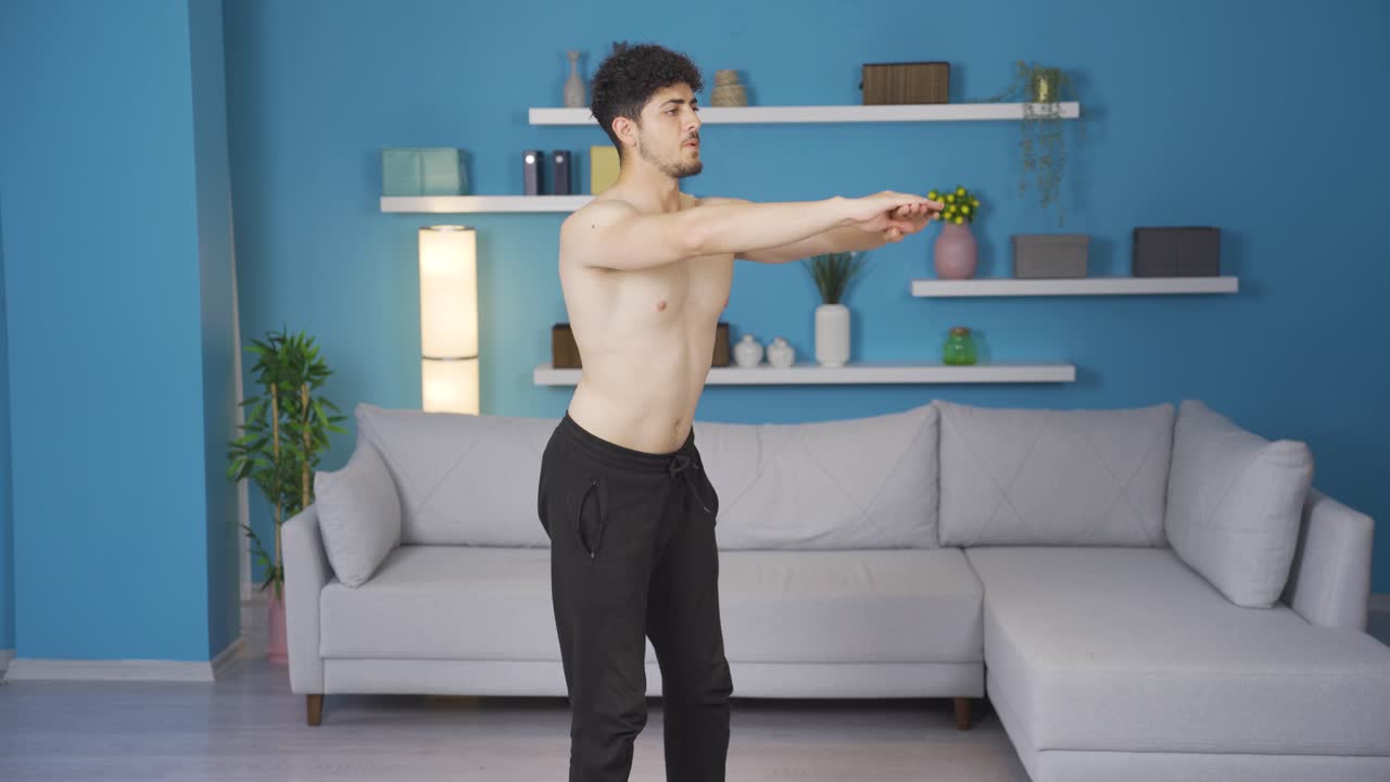 운동선수 운동, 워밍업, 건강한 라이프 스타일.