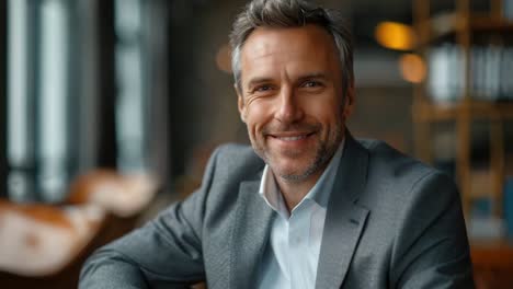 portrait of a confident businessman