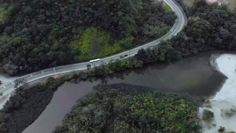 vista aerea carretera rio-santos