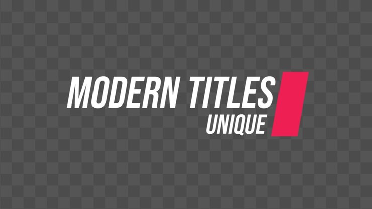 Creative Minimal Title 09 Adobe Premiere Pro 2023
Resolution 3840×2160