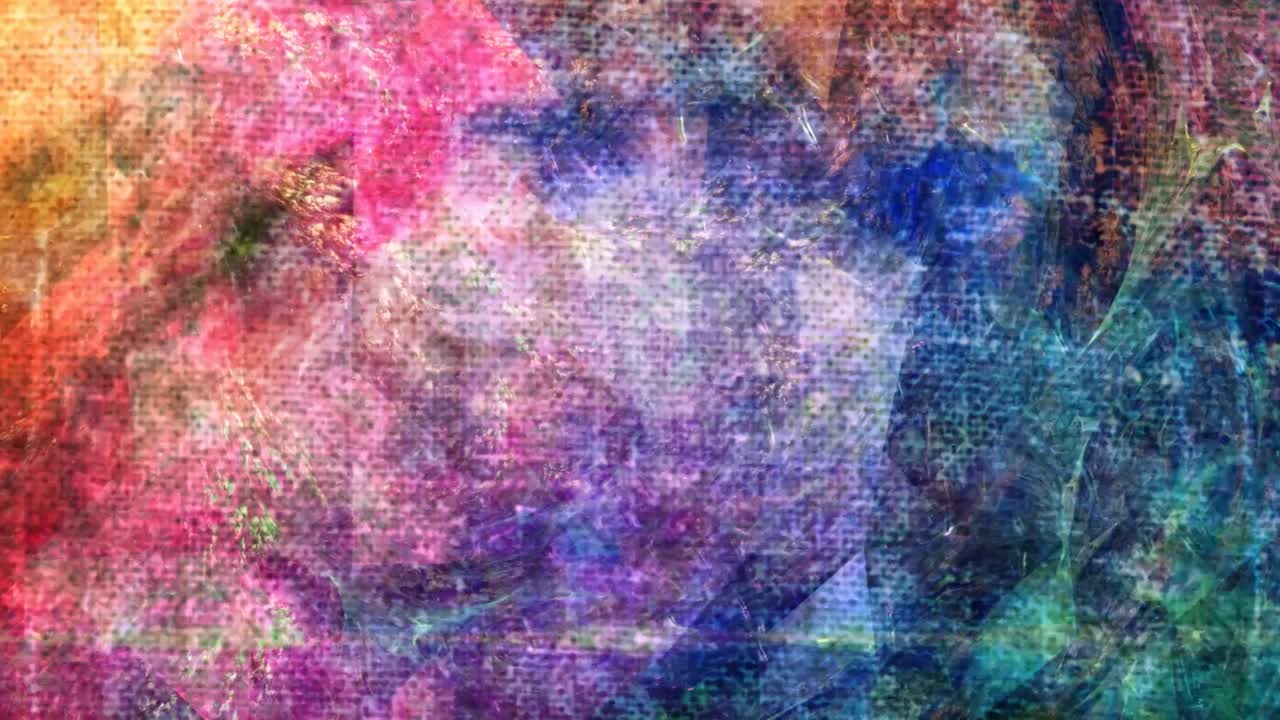 textura suave multicolor con patrón abstracto giratorio - animación de fondo de movimiento de bucle sin costuras de 4k
