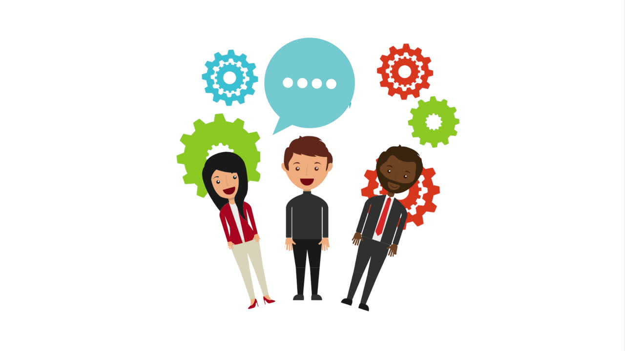 people working together networking