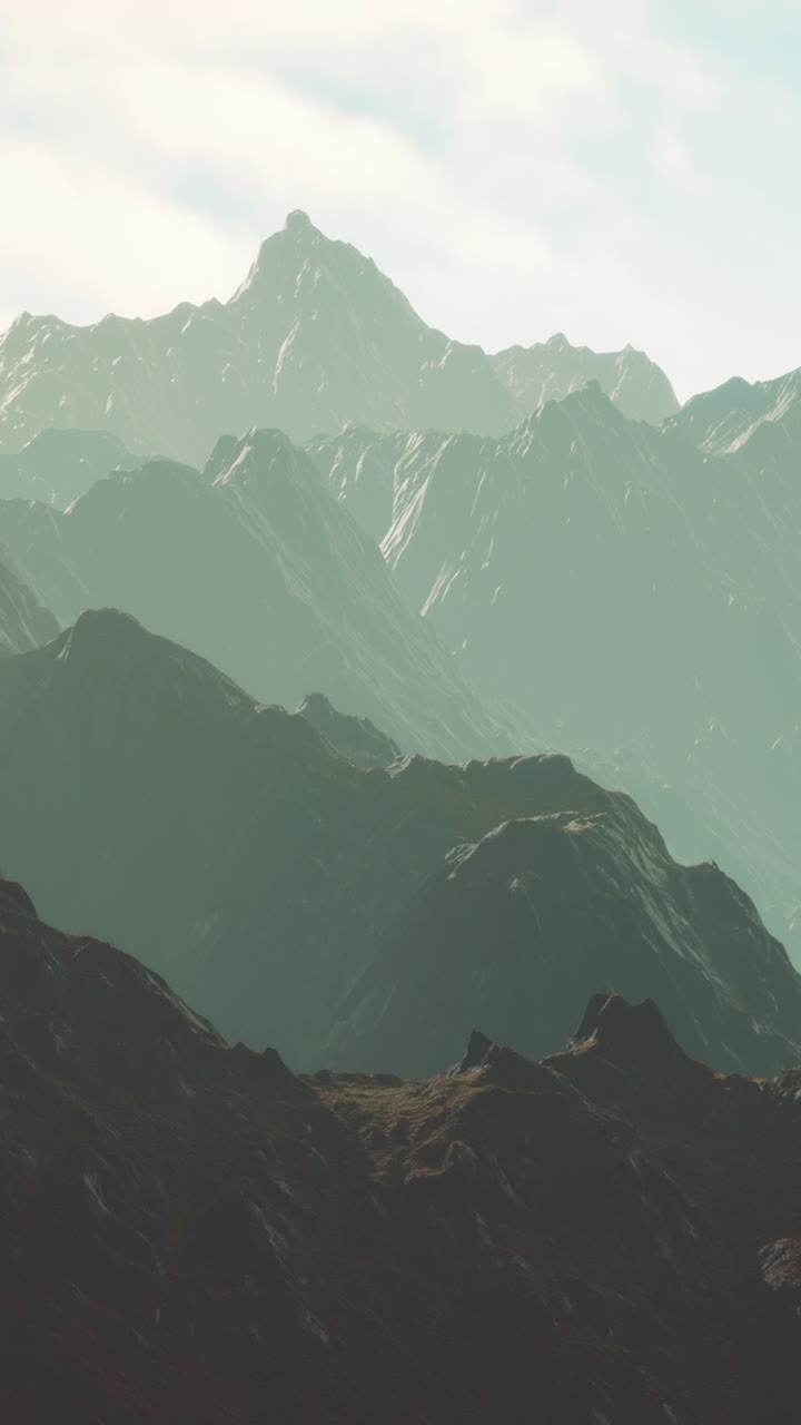 안개 같은 산맥