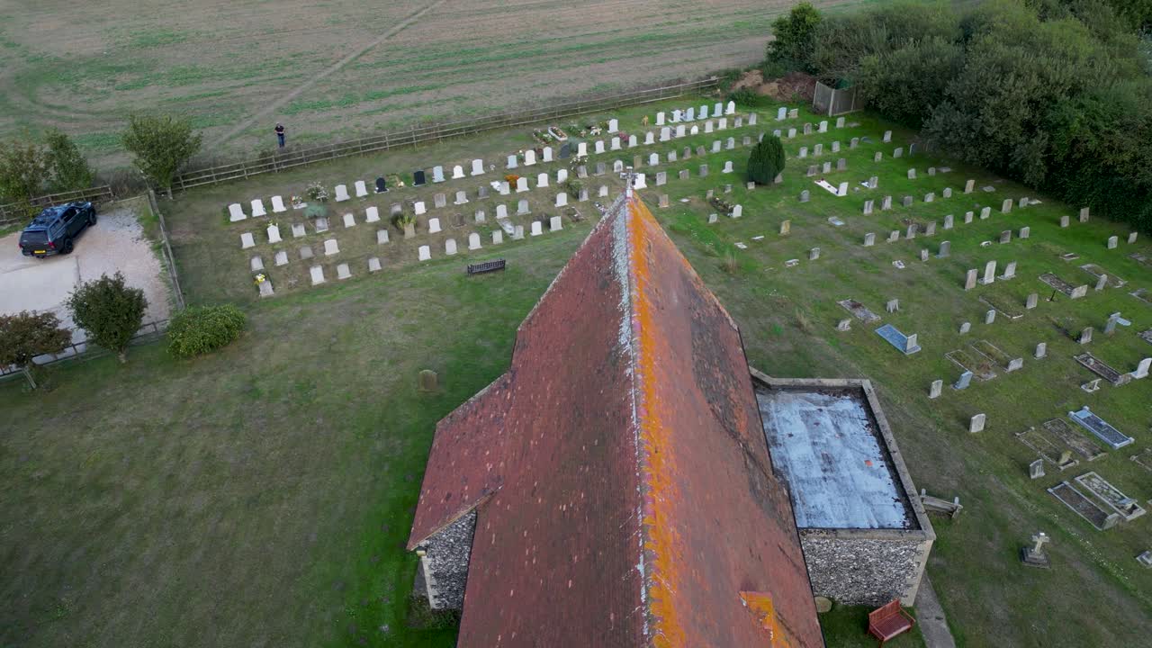vista desde el techo de la iglesia de st.