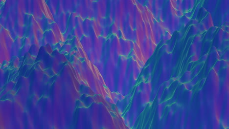 Mysterious-purple-liquid-flows-down-surface