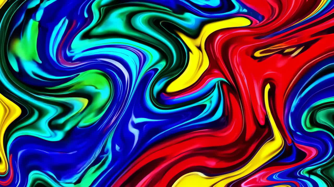 Abstract Colori vorticosi