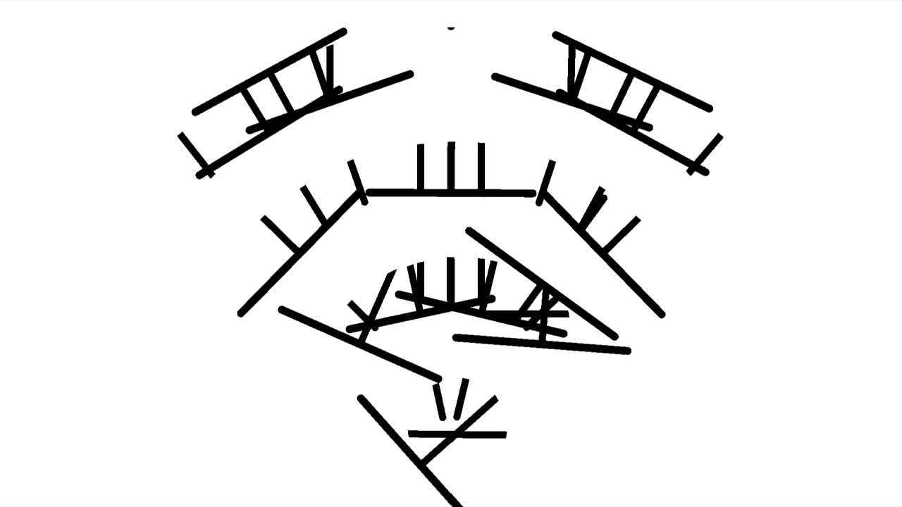 와이파이 아이콘 애니메이션, 검은판의 도자기 스타일