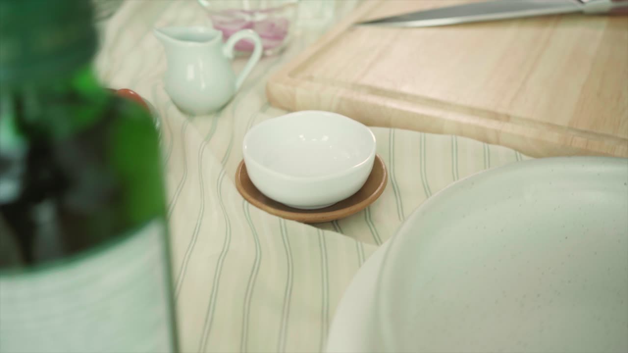 요리사 테이블 음식  스 비디오