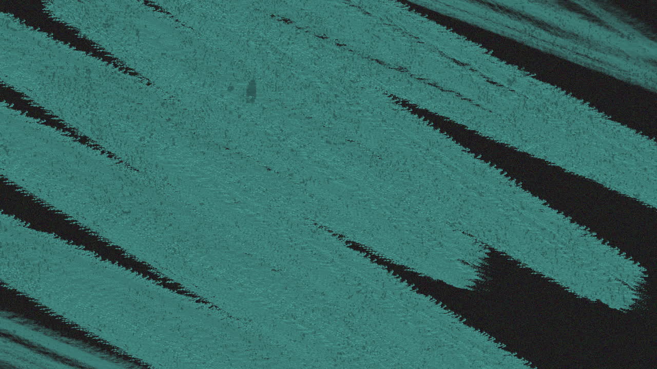 A grayscale image featuring a bold blue brushstroke across it, likely created with a paintbrush for an artistic effect