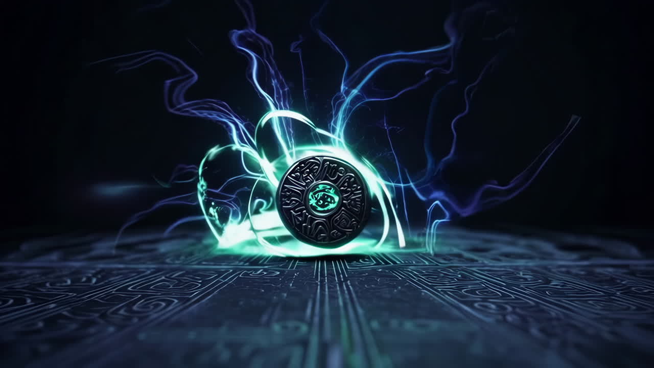 Glowing Mystical Amulet