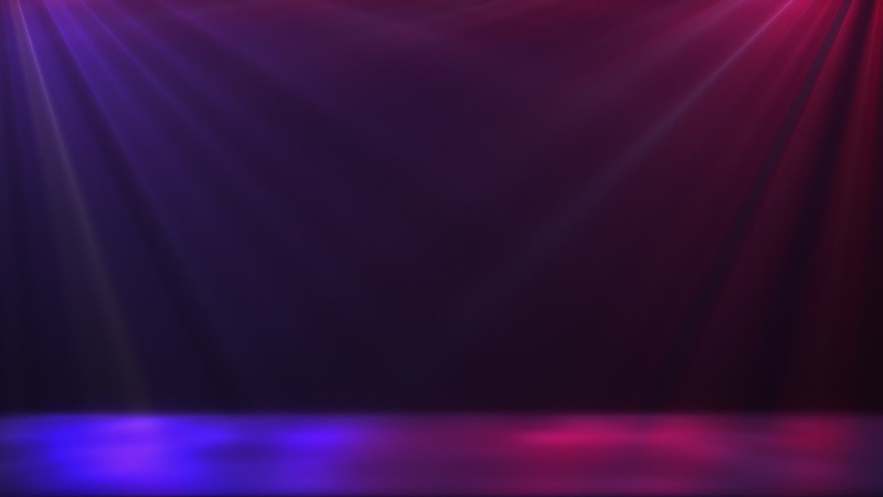 Purple and Pink Neon Stage Background