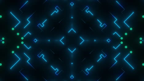 fondo con patrón geométrico de neón