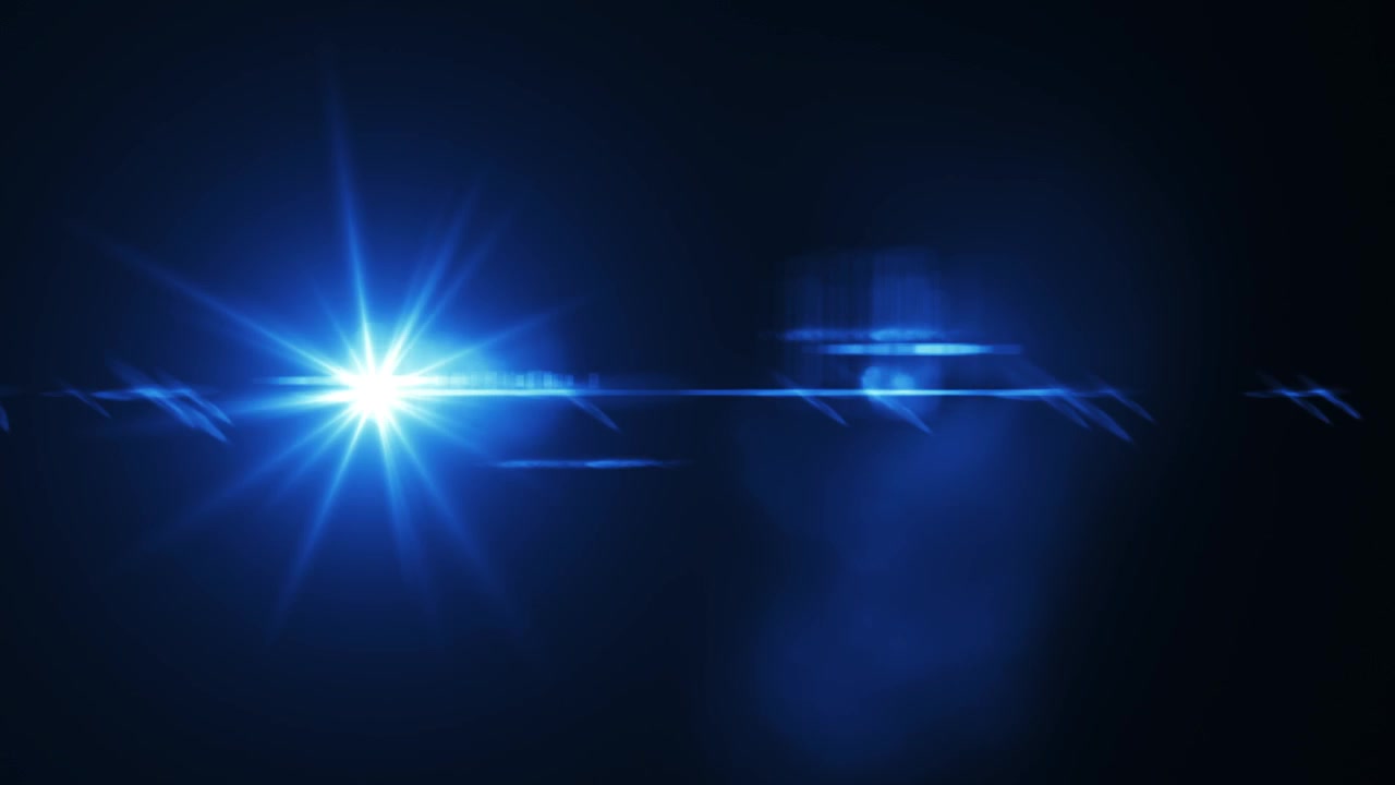 Sfondo nero con flare dell'obiettivo e rumore