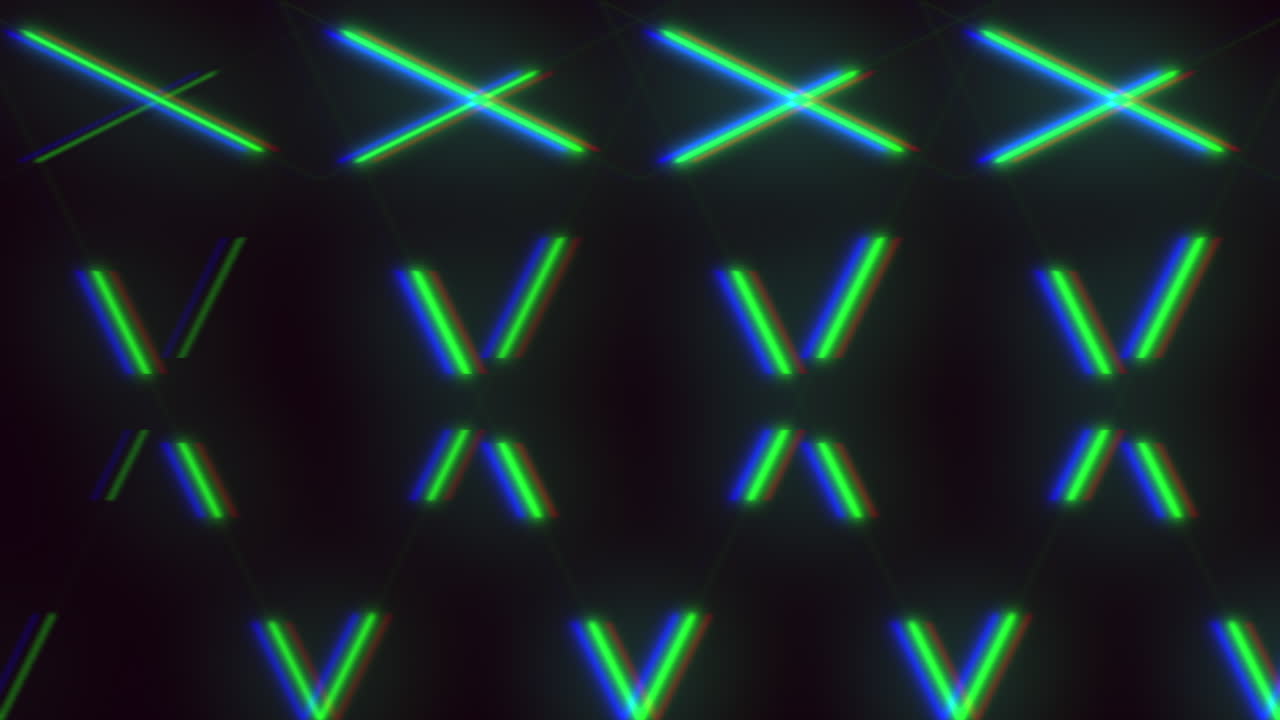 Colorful zigzag lines in shades of blue and green create a vibrant and dynamic pattern in this image, offering a visually striking and engaging design