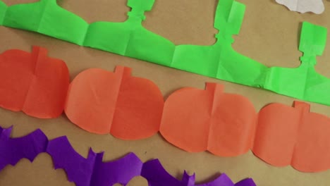 diy halloween paper decorations: ghosts, pumpkins, bats, and spiders