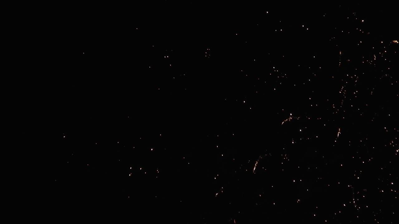 New year's eve fireworks celebration