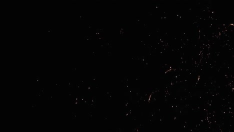 celebración de fuegos artificiales de fin de año