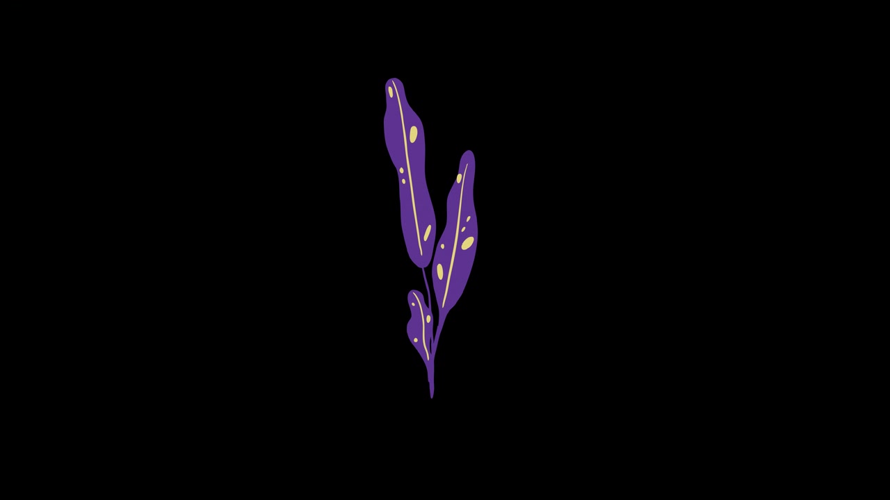 Farverig Plante 63