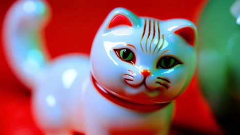 ceramic cat figurine