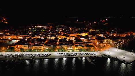 Imágenes-Aéreas-De-Nafplio,-Grecia