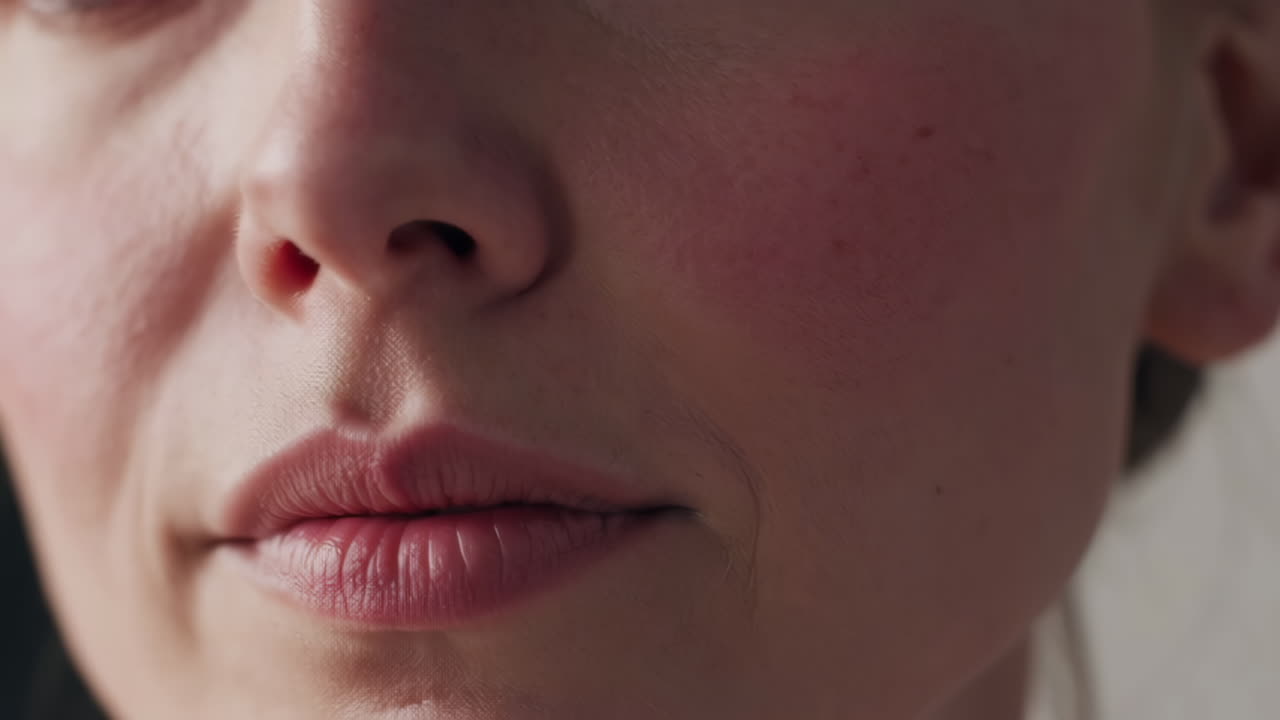 primer plano de la cara de una mujer