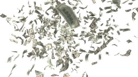 money falling dollars financial win us usa american currency tax make it rain 4k