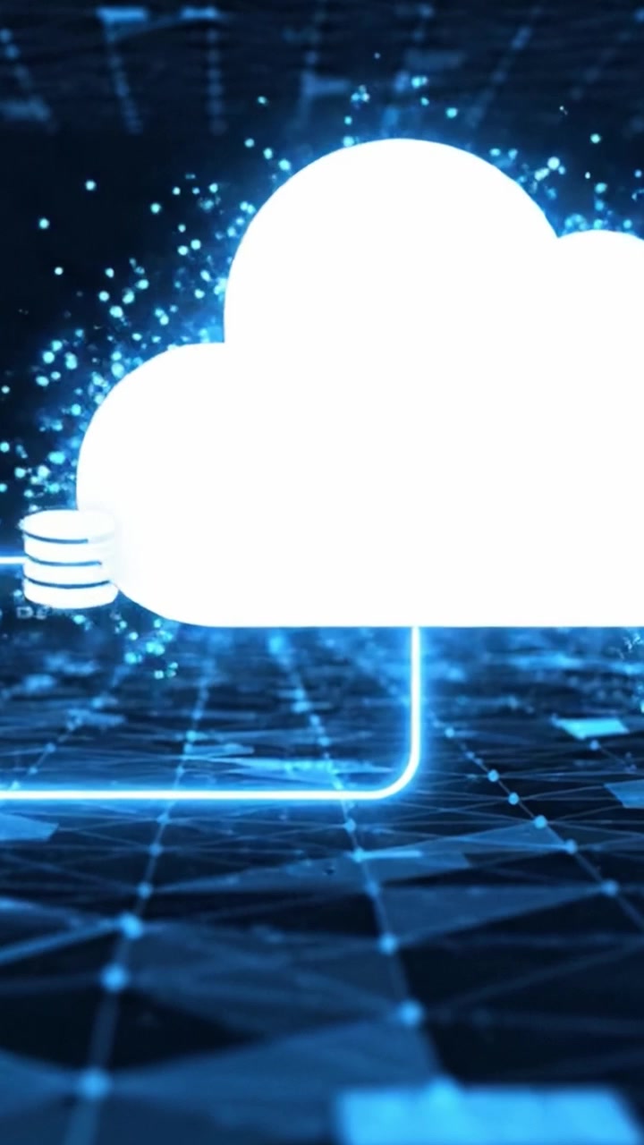 A Visual Journey Through Cloud Technology: Exploring the Transition from Abstract Data to Structured Information in a Digital Environment