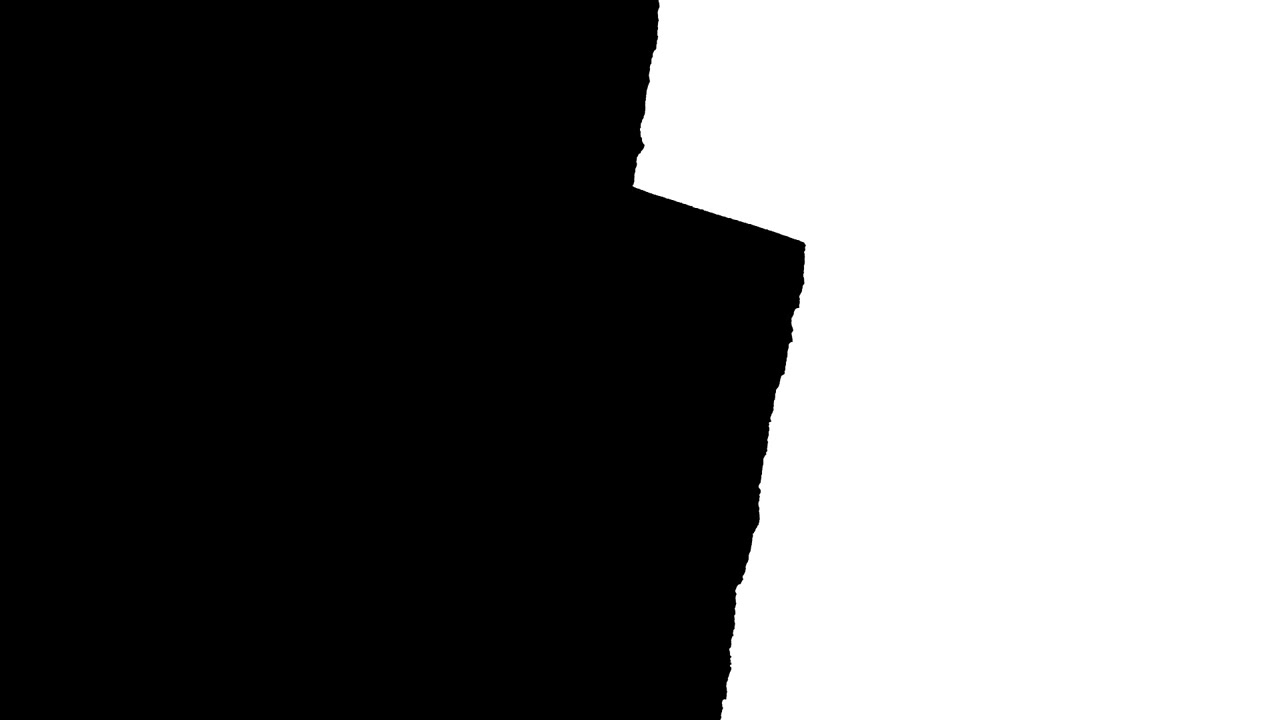 Dynamic White Shape Expanding Reveal Transition