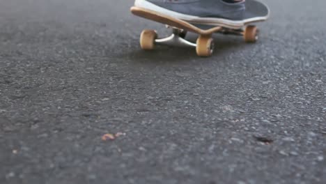 Cropped-video-of-man-riding-skate-