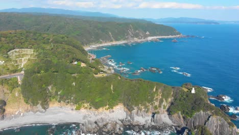 scenic highway winding its path along beautiful coastline