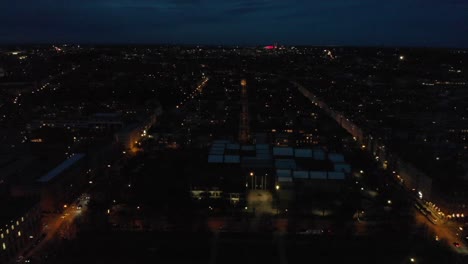 Ciudad-De-Munich-De-Noche-Desde-Arriba-Con-Un-Dron-Dji-Mavic-Air-A-4k-30fps