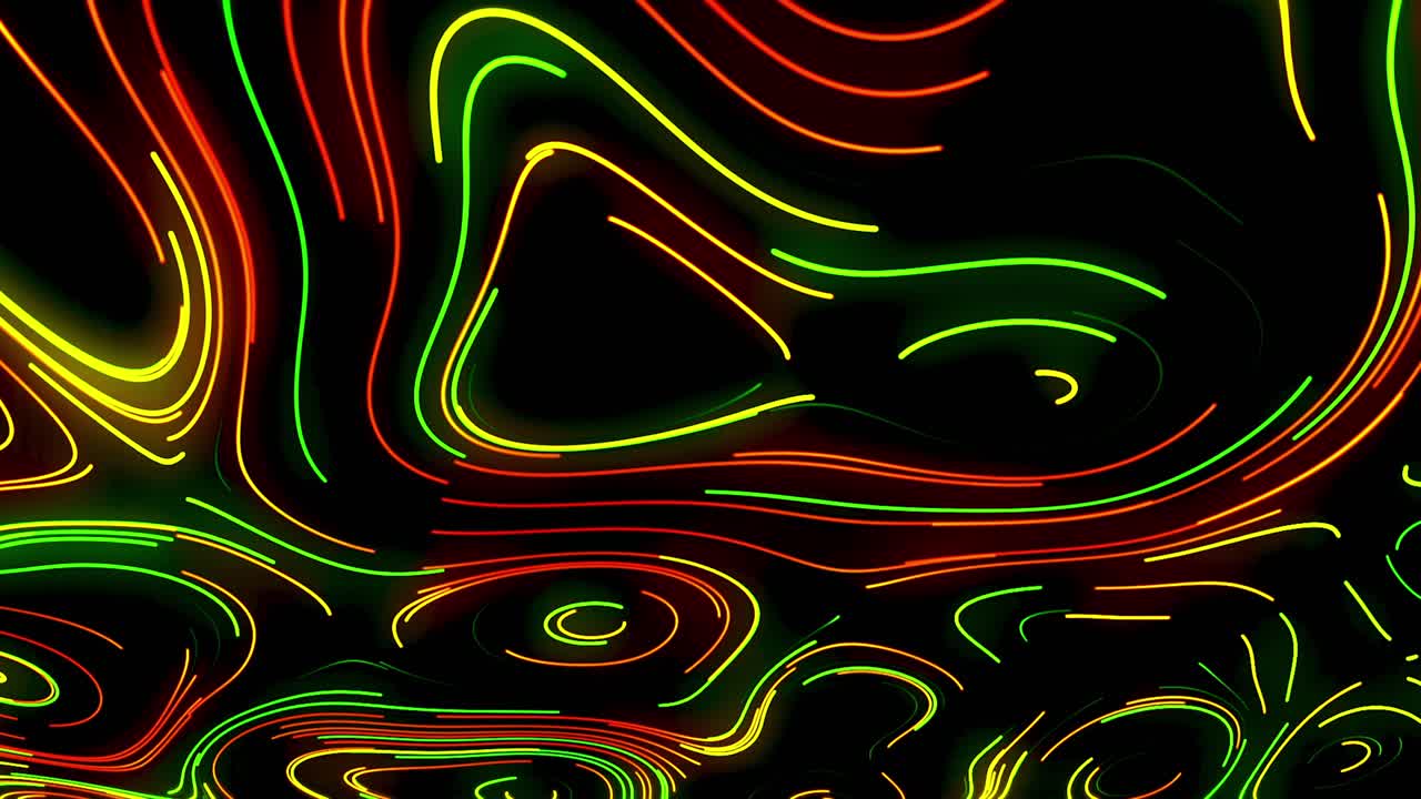 fondo abstracto de líneas de neón