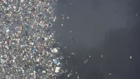 rubbish in river nigeria drone 02