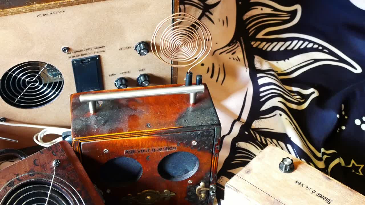 영과 유령 상자 수집 전자 통신 초자연적 질문 장비