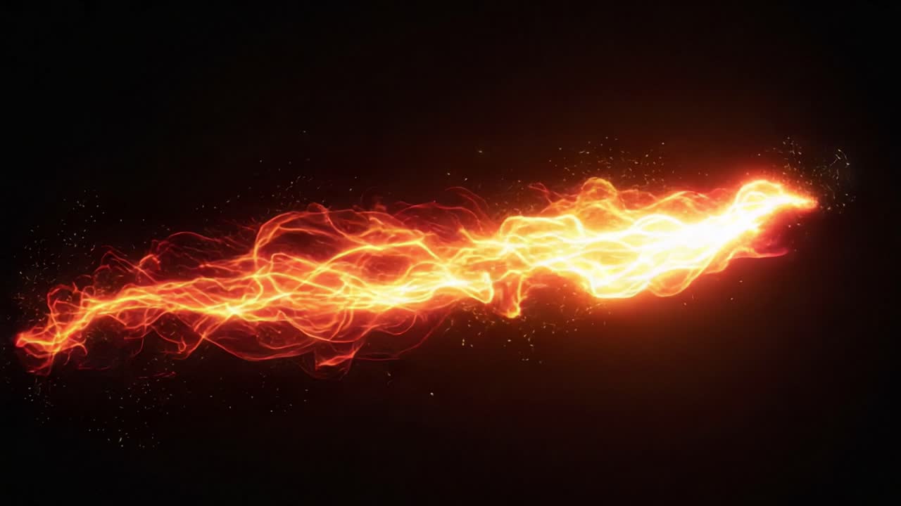 Dynamic Burst of Flame: Capturing the Essence of Fire Through Motion in an Exquisite Display of Fiery Energy and Light
