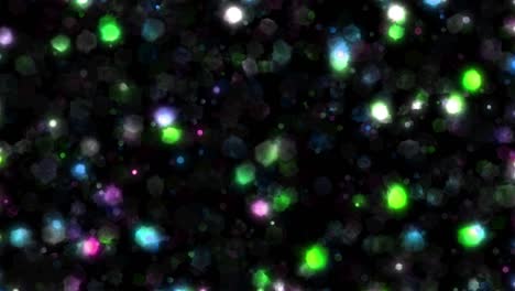 fondo del efecto de brillo de las partículas de polvo