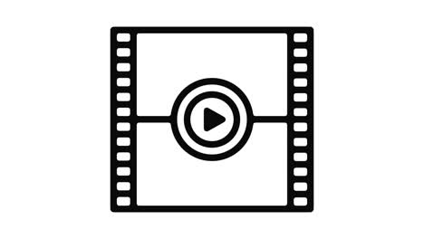 movie line motion graphic