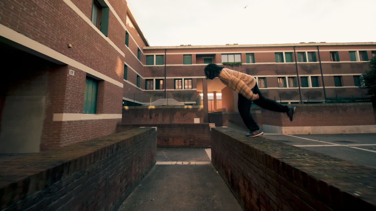 Parkour in ambiente urbano